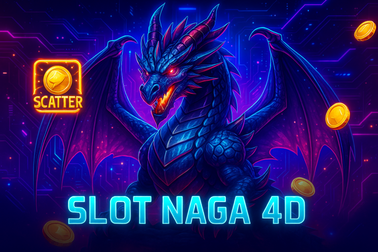 slot naga 4d gacor neon futuristik